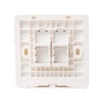 Nexa Premium UK Type Face Plate | NX-FP-02-UK-WH - Image 2